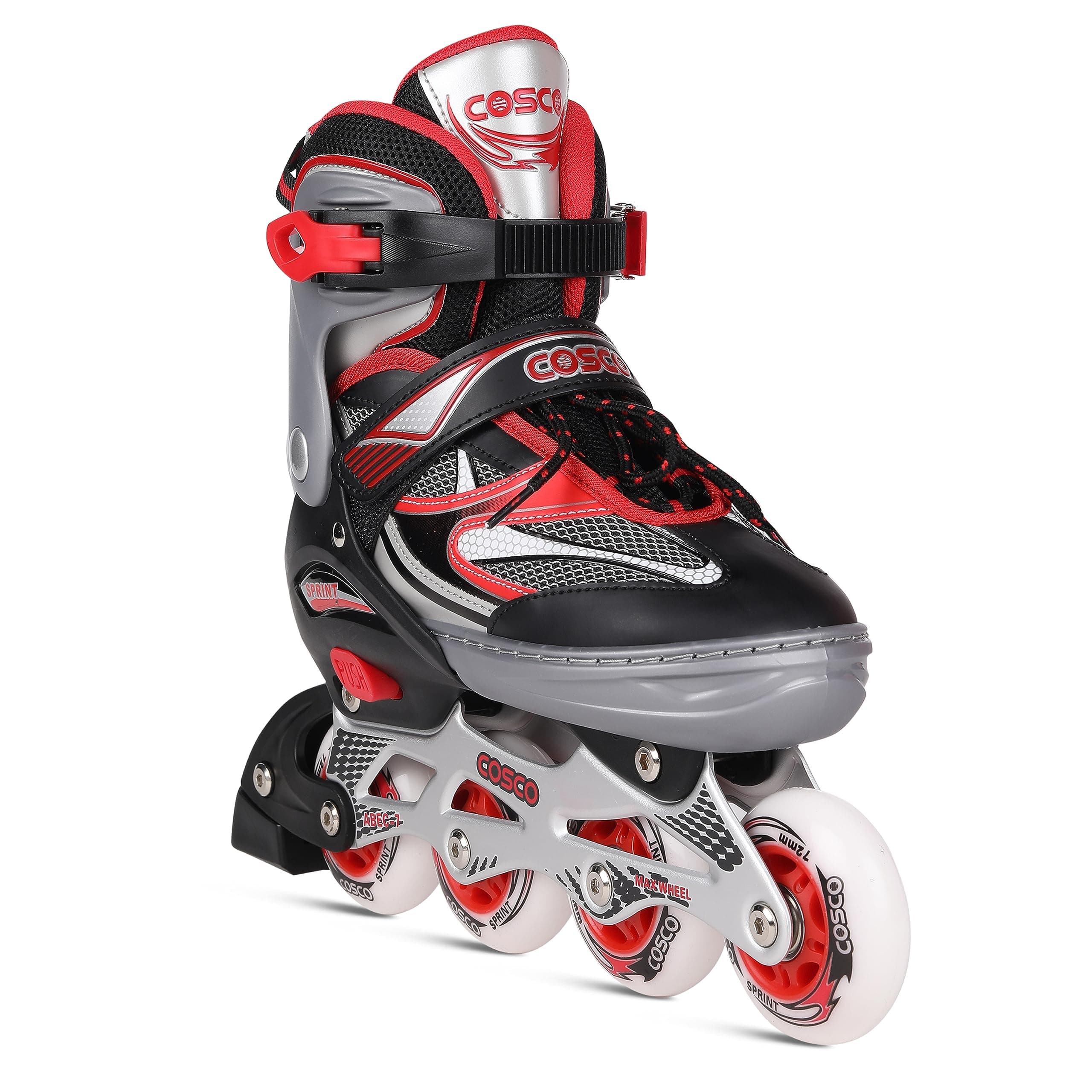 Cosco Sprint Roller Skate (Red) - Medium