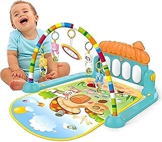 Cable World Musical Keyboard Mat Piano Gym Mat Gym & Fitness Rack Pack of 1, Multi,Assorted Color