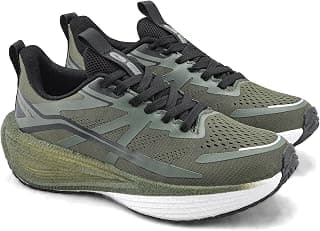 ASIAN Hypercushion Carbon-07 Men’s Running Shoes for Sports & Training with Energy-Return Midsole | Bounce Cushioning, Breathable Knit & High-Grip Outsole