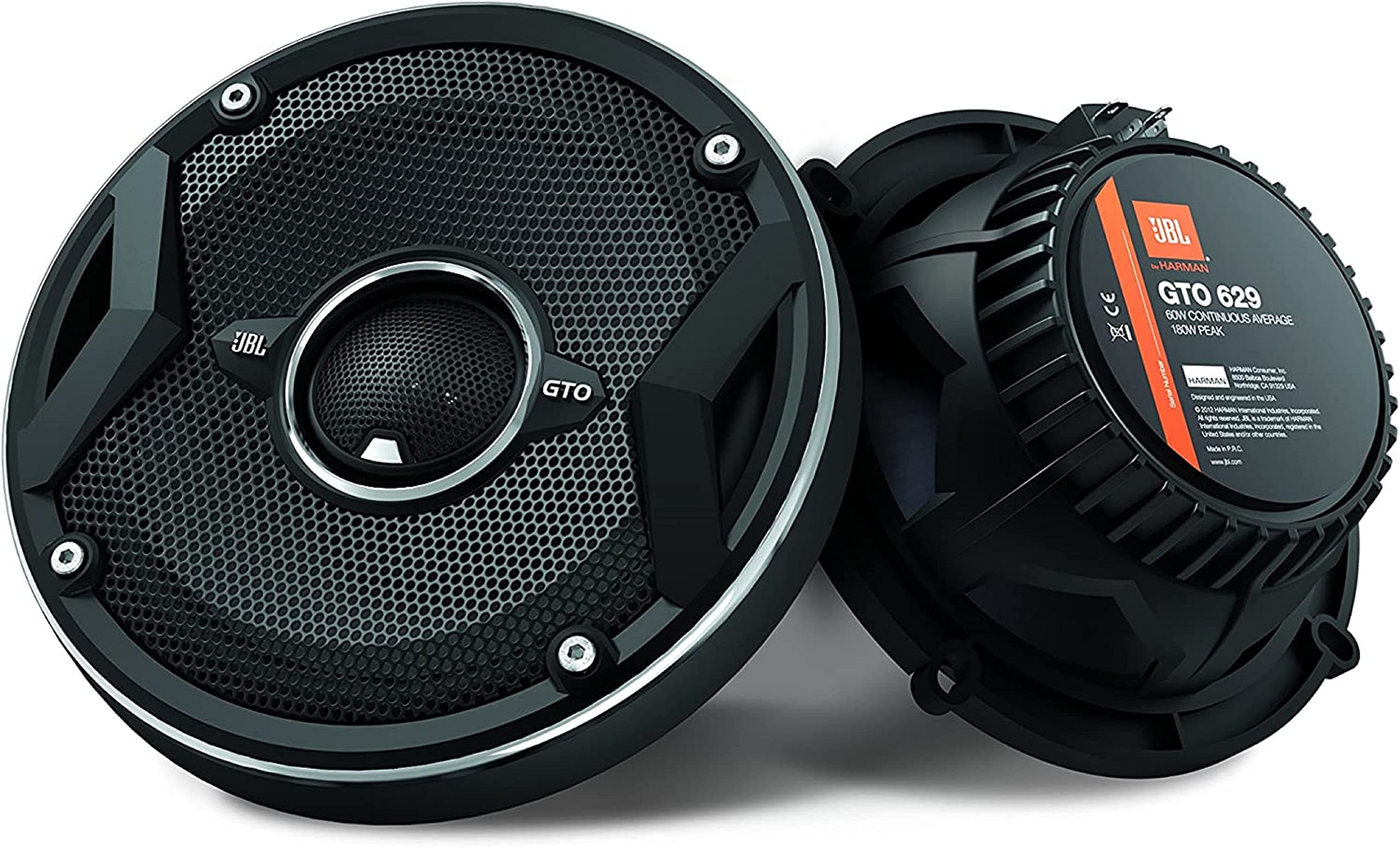 Jbl Gto629 60W Wired Coaxial Woofer - Black