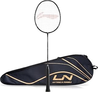Li-Ning G-TEK GX Graphite Strung Badminton Racquet with Free Racket Cover