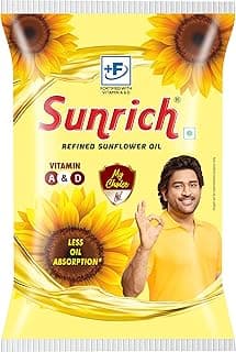 Sunrich Refined Sunflower Oil(Pouch) 750gm / 800gm / 850gm (Weight May Vary)