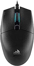 Corsair Katar Pro Ultra-Light Optical USB Gaming Mouse with Backlit RGB LED, 12400 DPI (Black)