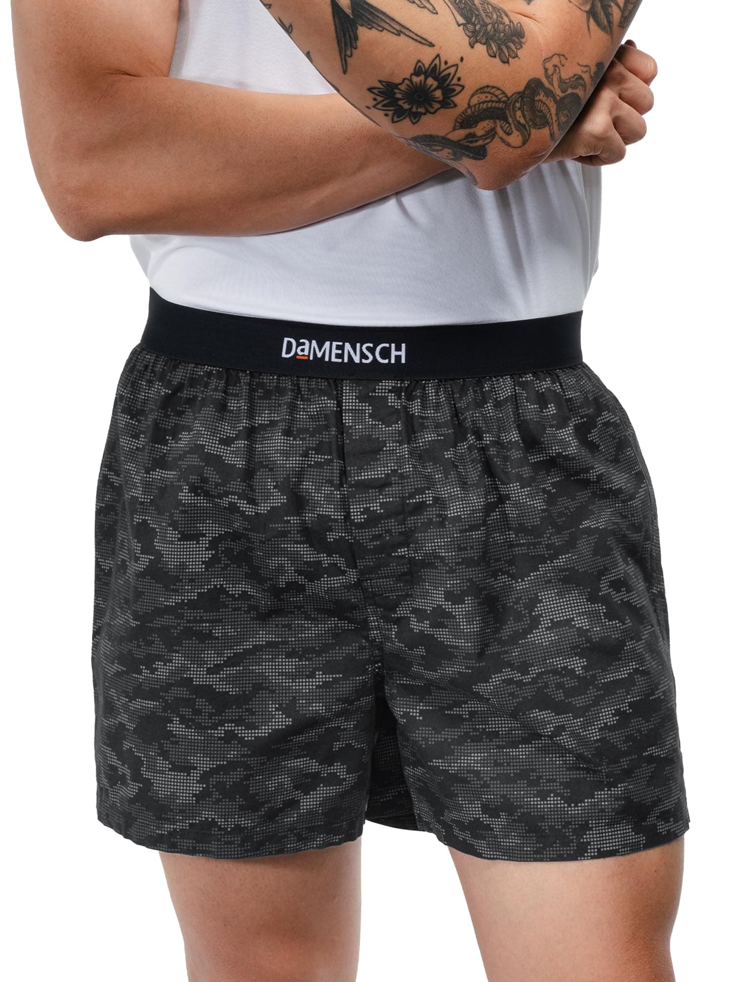 DAMENSCH Printed Breeeze Inner Boxers for Men, Ultra-Light Boxers, 100% Cotton Shorts Pant for, Breathable Woven Inner Cotton Shorts.