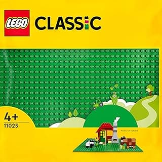LEGO Classic Green Baseplate 11023 Building Kit for Kids (1 Piece)