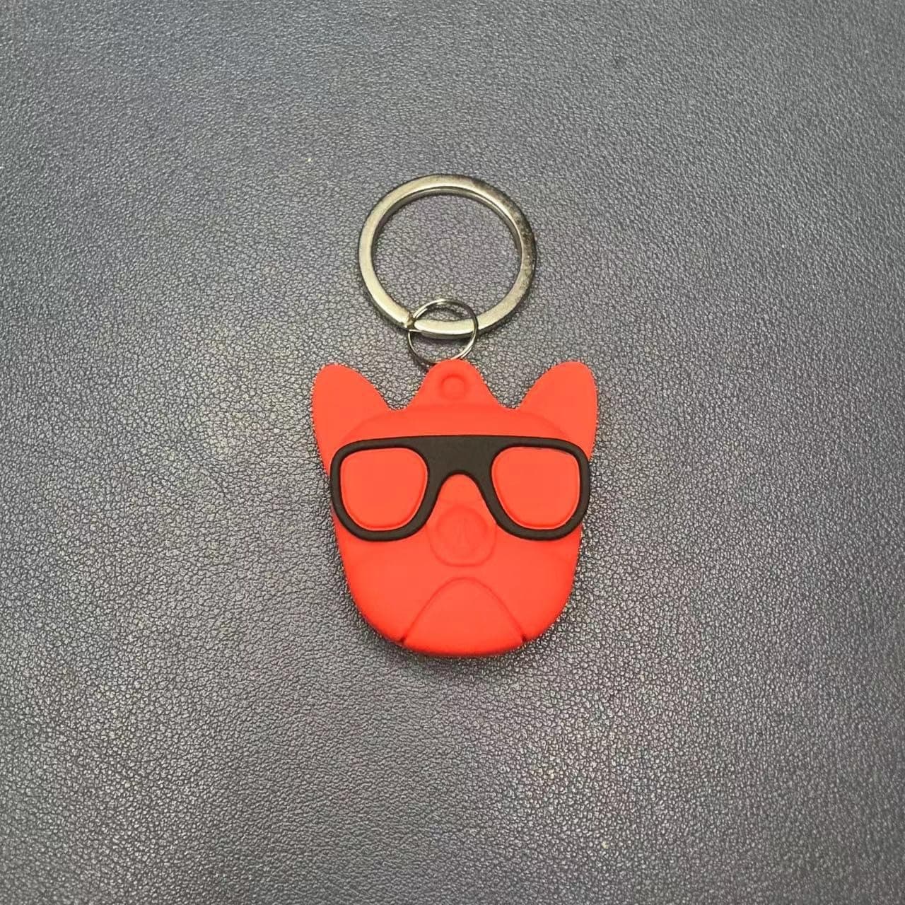 YODI Silicone Cartoon Case Protective Cover Compatible with Airtag Case Locator Tracker Anti-Lost Device Secure Holder Keychain Protection Scratch Resistance