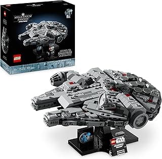LEGO Star Wars Millennium Falcon Set 75375 Building Blocks for 18+ Gift