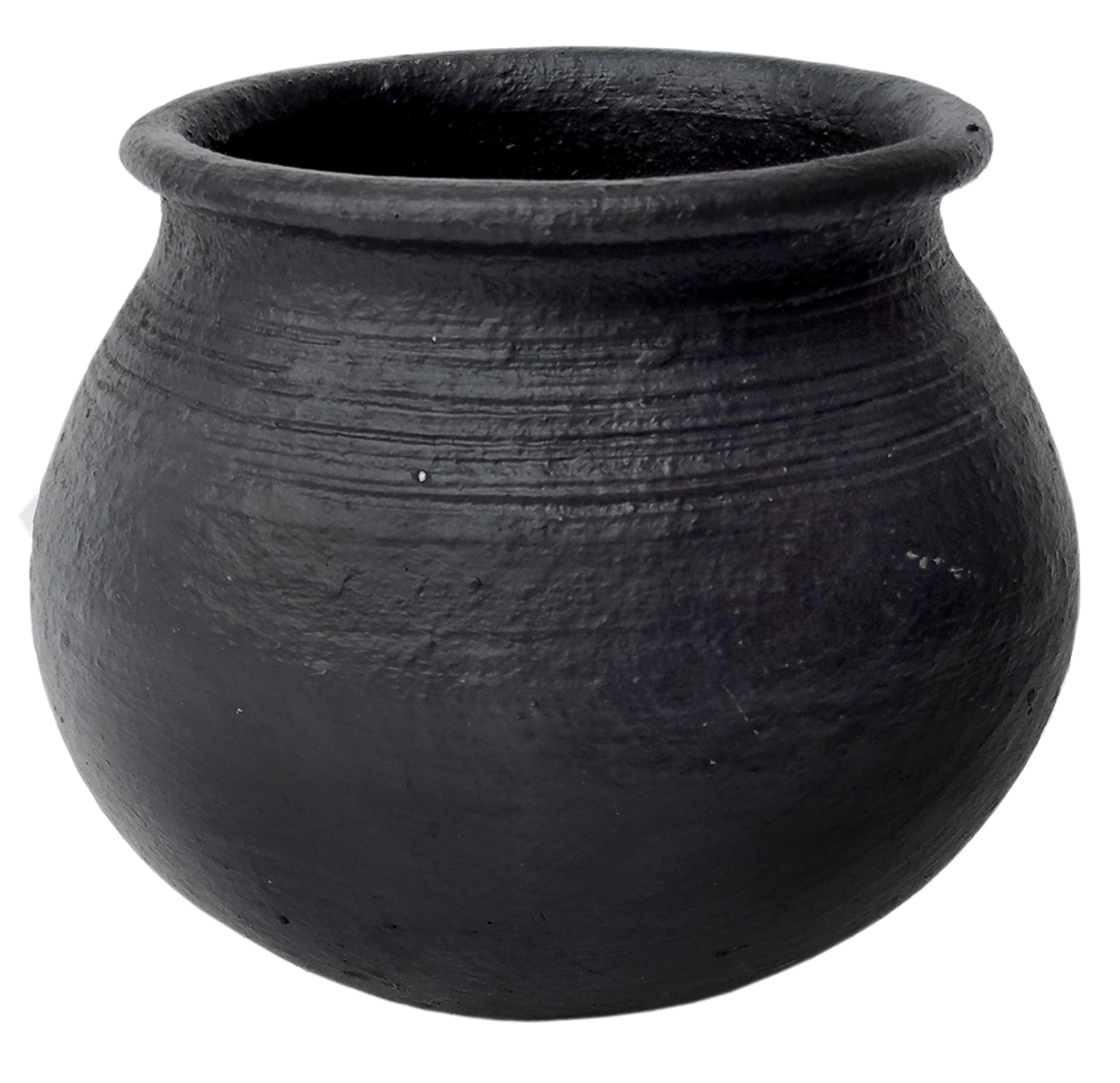 VILLAGE KRAFT 800 ML Handcrafted Ecofriendly Terracotta Earthen Clay Curd/Dahi/Yoguart/Biryani Clay/Mud Cooking Pot | Dal/Mathani Handi | Mitti Yogurt Bowl for Setting/Serving
