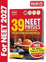 MTG NEET PYQ 39 Years Physics Book For 2026-2027 Exam | Chapterwise Topicwise Solved Question Papers | Free Video Solutions | AI Powered Digital Resource