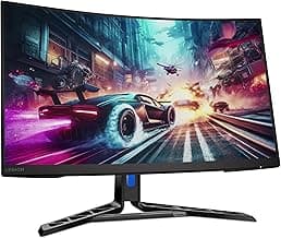 Lenovo Legion-R32qc-30 | 32" (81.2cm) QHD 180Hz Curved Gaming Monitor | 0.5ms, AMD FreeSync, 99% sRGB, 3Wx2Speaker, 2xHDMI 2.1 TMDS, 1xDP 1.4| Tilt, Swivel, Pivot, Height Adjust | Black | 67C8GAC1IN
