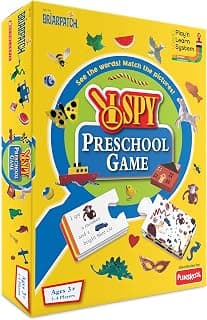 Funskool Games, I Spy Preschool Game, Matching Game,1-4 Players, Ages 3 and Above