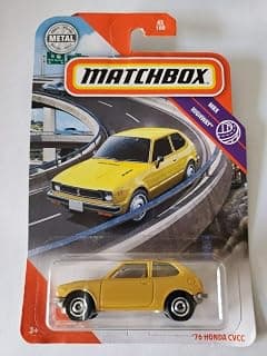 Matchbox 2020 MBX Highway 45/100 - '76 CVCC (Yellow)