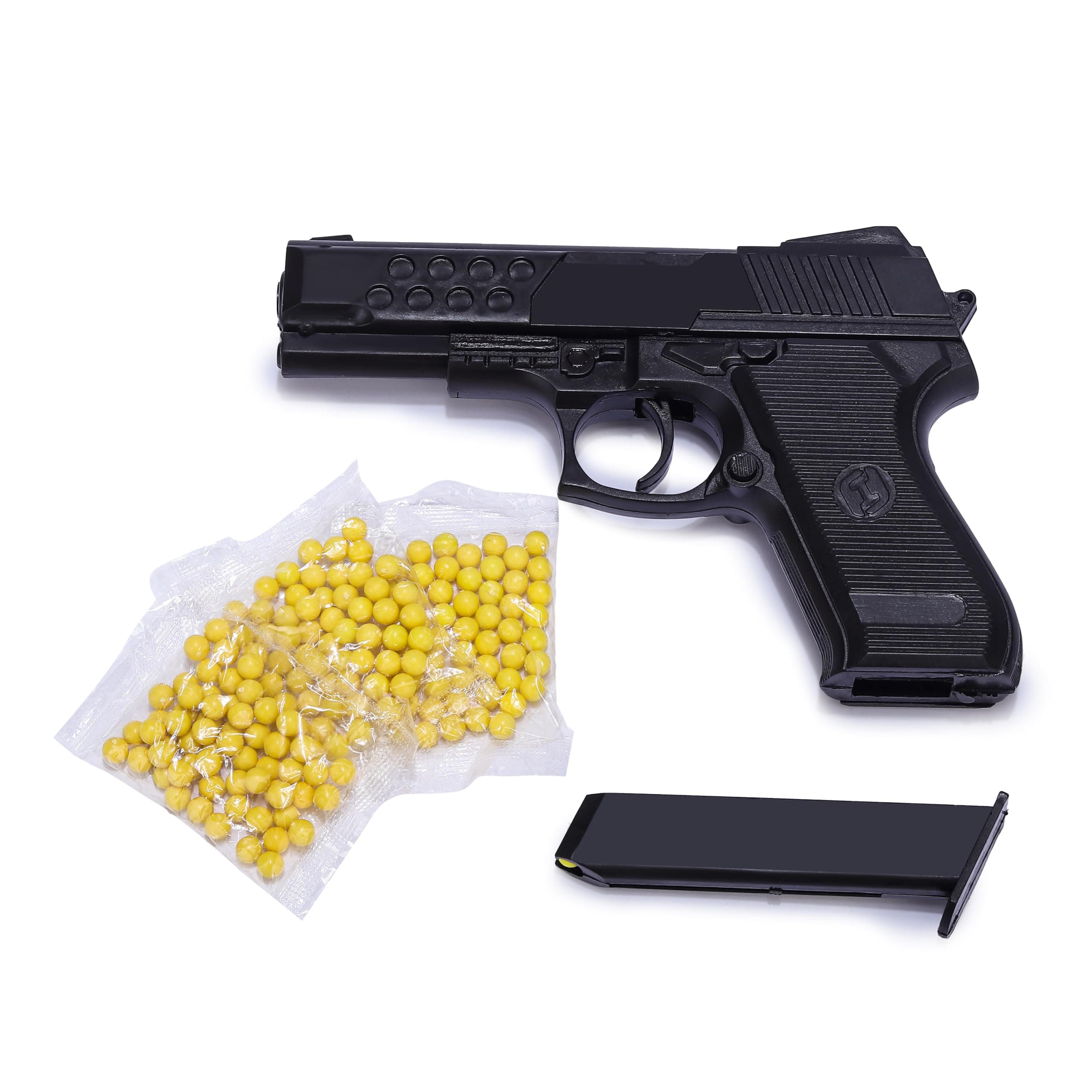 Velinor Mouser Air Soft Toy Gun for Boys with BB Bullets | Long Range Army Style Pistol Toy | Police Roleplay & Birthday Gift Gun for Kids (Pack of 1)