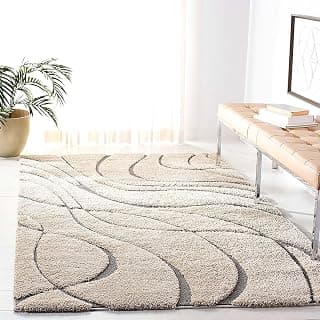Ivorygrey Rectangular Area Rug 5x8ft (152x244 cm) - Premium Ultra Soft Washable Non-Slip Modern Floor Carpet for Living Room Bedroom Dining Room Home Office Decor