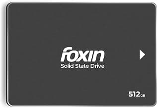 Foxin 512 GB PRO SSD | Internal Solid State Drive | 3D NAND Technology & 2.5 Inch SATA III 6GB/S | Read/Write Speed Upto - 550/500 MB/s | Compatible with PC/Desktop/Computer/NVR/DVR | 5 Yrs Warranty