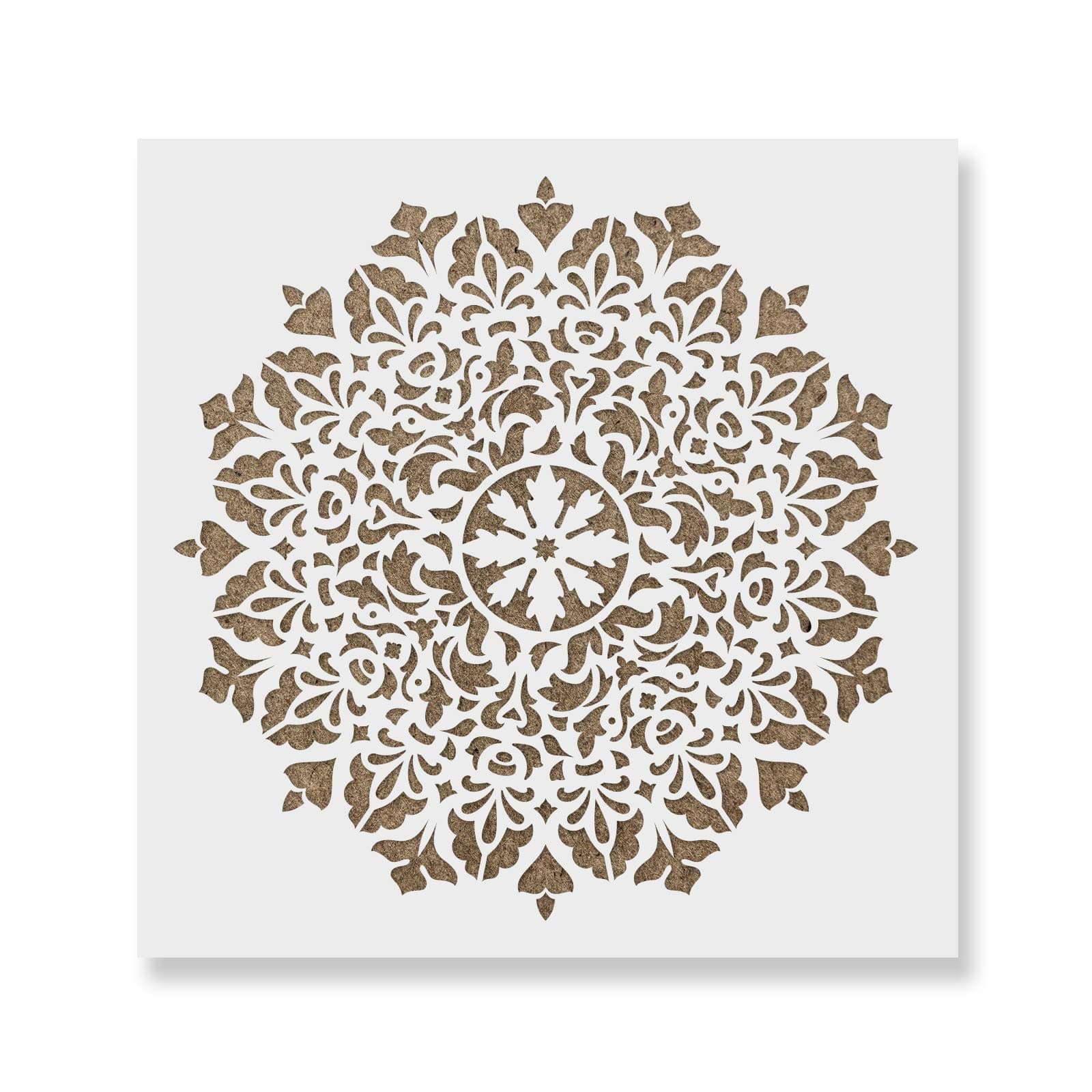 Stencil Revolution Neve Mandala Stencil - Mandala Vinyl, Versatile for Creating Centerpieces in Mindful Decor