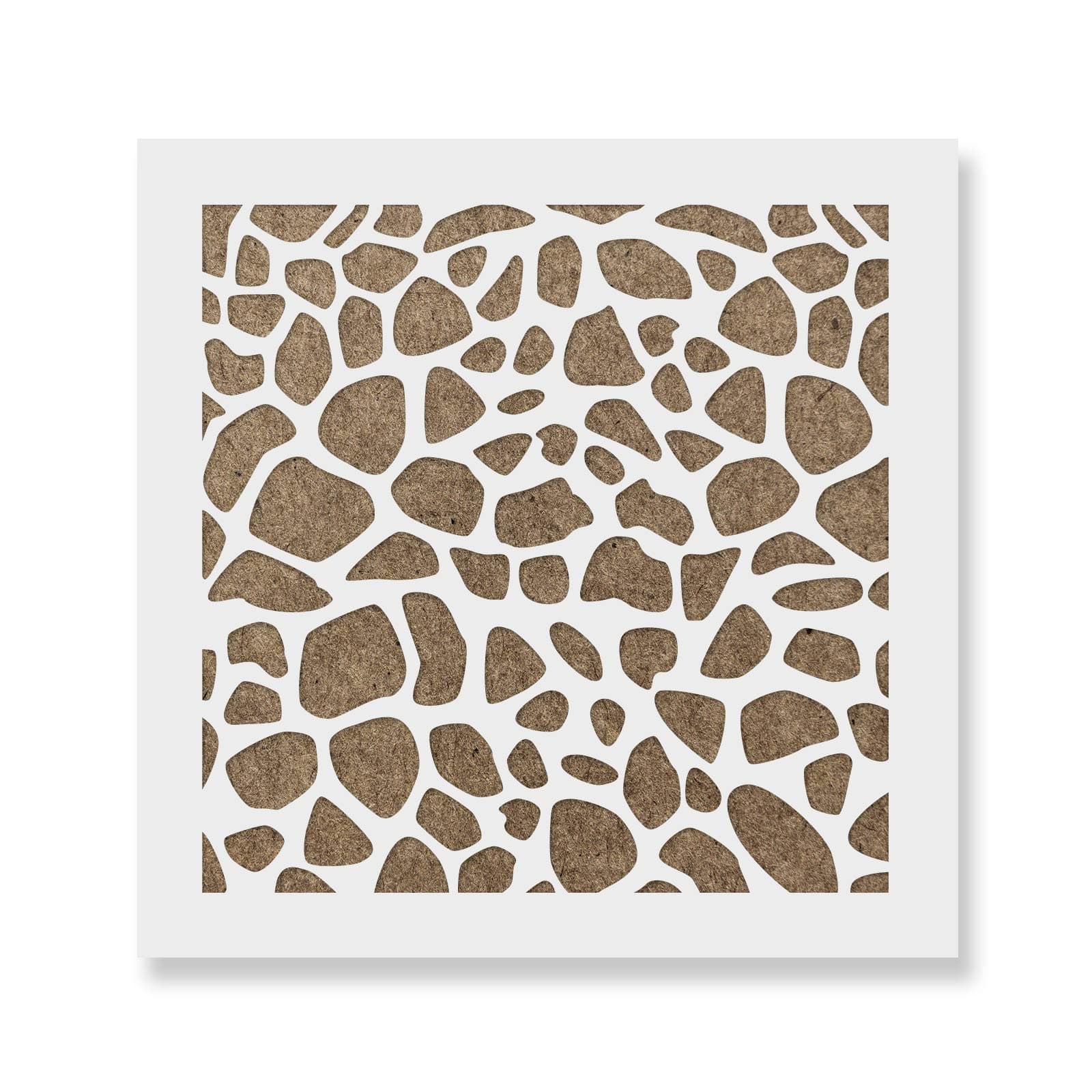 Giraffe Cookie Stencil Template - Reusable & Durable Food Safe Stencils for Cookies and Baking