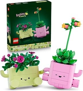 LEGO Botanicals Rocking Plants - Flower Building Set for Girls and Boys - Nature Decor - 11506