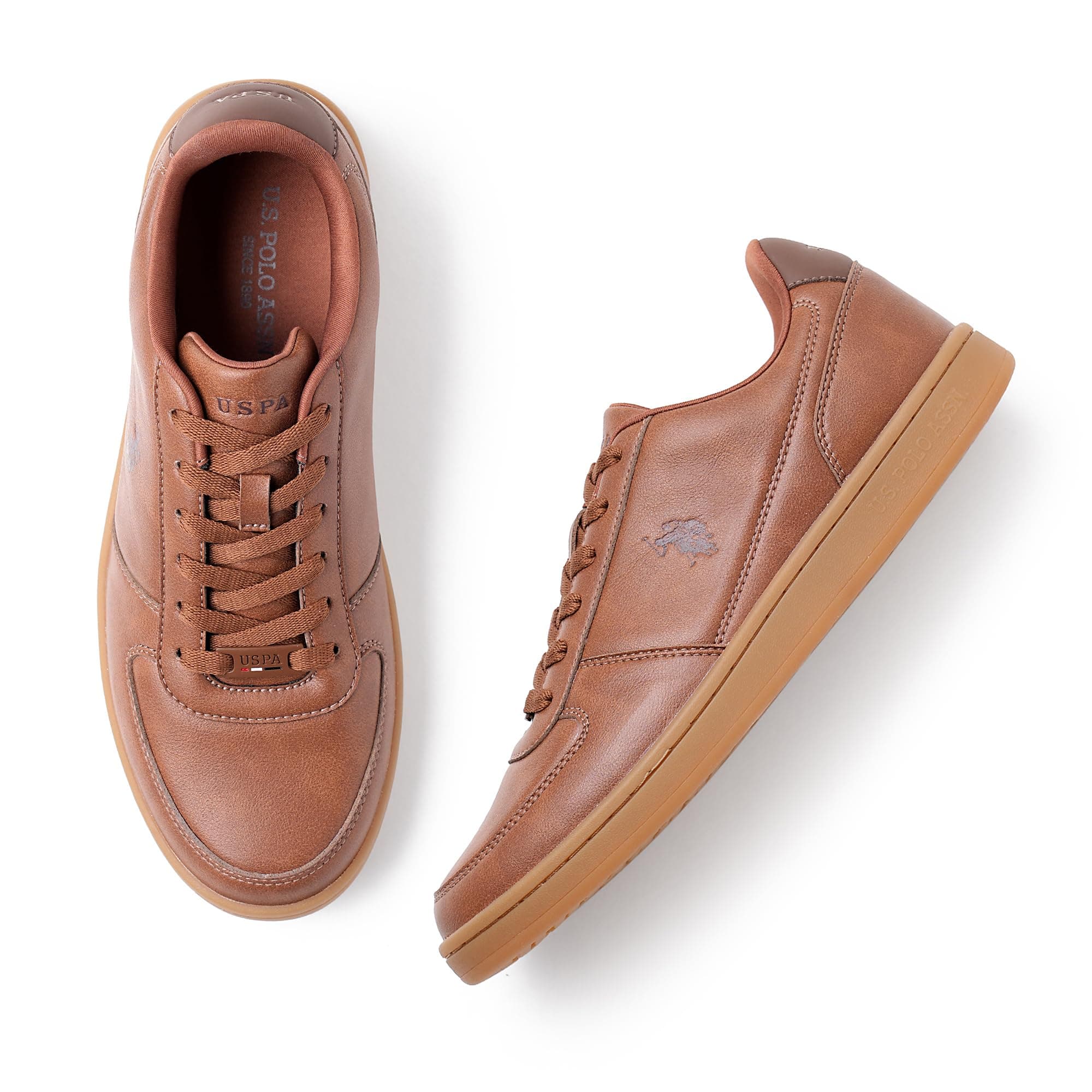 USPA|Alexis|TAN Stylish Casual Sneaker Shoes for Man