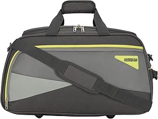 American Tourister Polyester Harp Duffle Bag 62 Cm Grey, 62 x 32 x 29 Centimeters