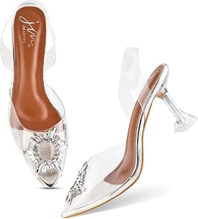 JM LOOKS Women Fashion Heel Sandal Casual Comfortable Sole Fancy Design Sandals