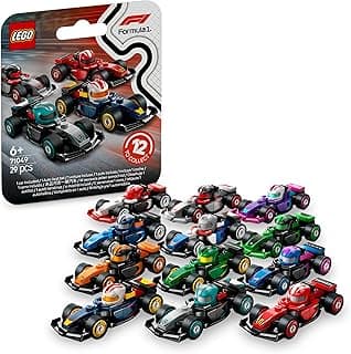 LEGO F1 Collectible Race Cars Vehicle Kit 71049 Building Blocks Toys for 6+ Gift for Boys and Girls