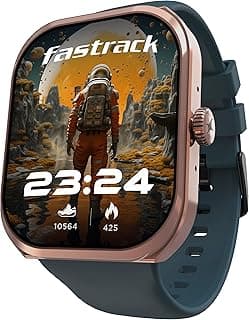 Fastrack Fastrack Limitless FS2+ Smart Watch, 2.01" UltraVU Display, Functional Crown, SingleSync BT Calling, 110+ Sports Modes, 200+ Smartwatch Faces, Upto 7 Day Battery, AI Voice Assistant (Teal)