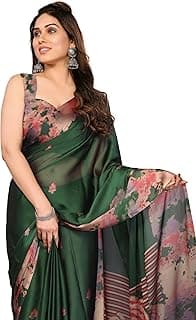 MIRCHI FASHION Saree for Woman Chiffon Tie Dye Printed | Lightweight Daily Wear Women's Sari with Unstitched Blouse Piece (Available in 10 Colors)