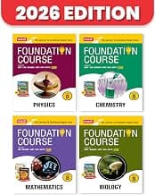 MTG Foundation Course Class 8 Physics, Chemistry, Mathematics combined (Part 1 & 2) & Biology (Set of 4 Books) For NEET, IIT-JEE, CUET & Boards Exams (Edition 2026-2027)