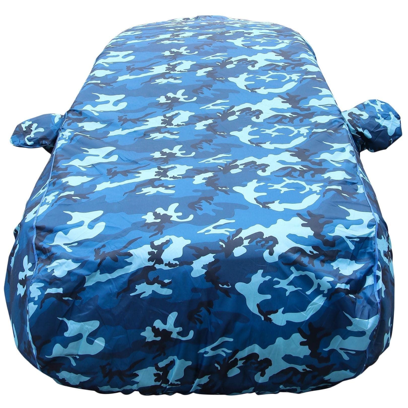 Autofact 100% Waterproof Car Body Cover Compatible with Skoda Kushaq (2022 to 2023), with Mirror Pockets, 4 x 4 American Matty, Long Lasting Strong Durable Material, Camouflage Airforce Look