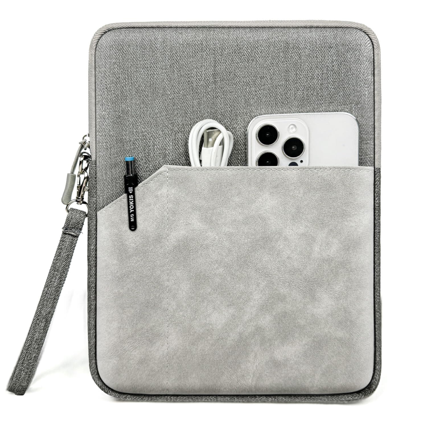 MOCA Tablet Sleeve Case Cover for Upto 11.5 inch for iPad 10.2/Air 10.9/Pro 11/ Samsung/Lenovo/Galaxy Tab A9 Plus/S8/S9/Realme Pad/Honor Pad X9/Xiaomi Mi pad 7/Redmi Pad/Oneplus Pad