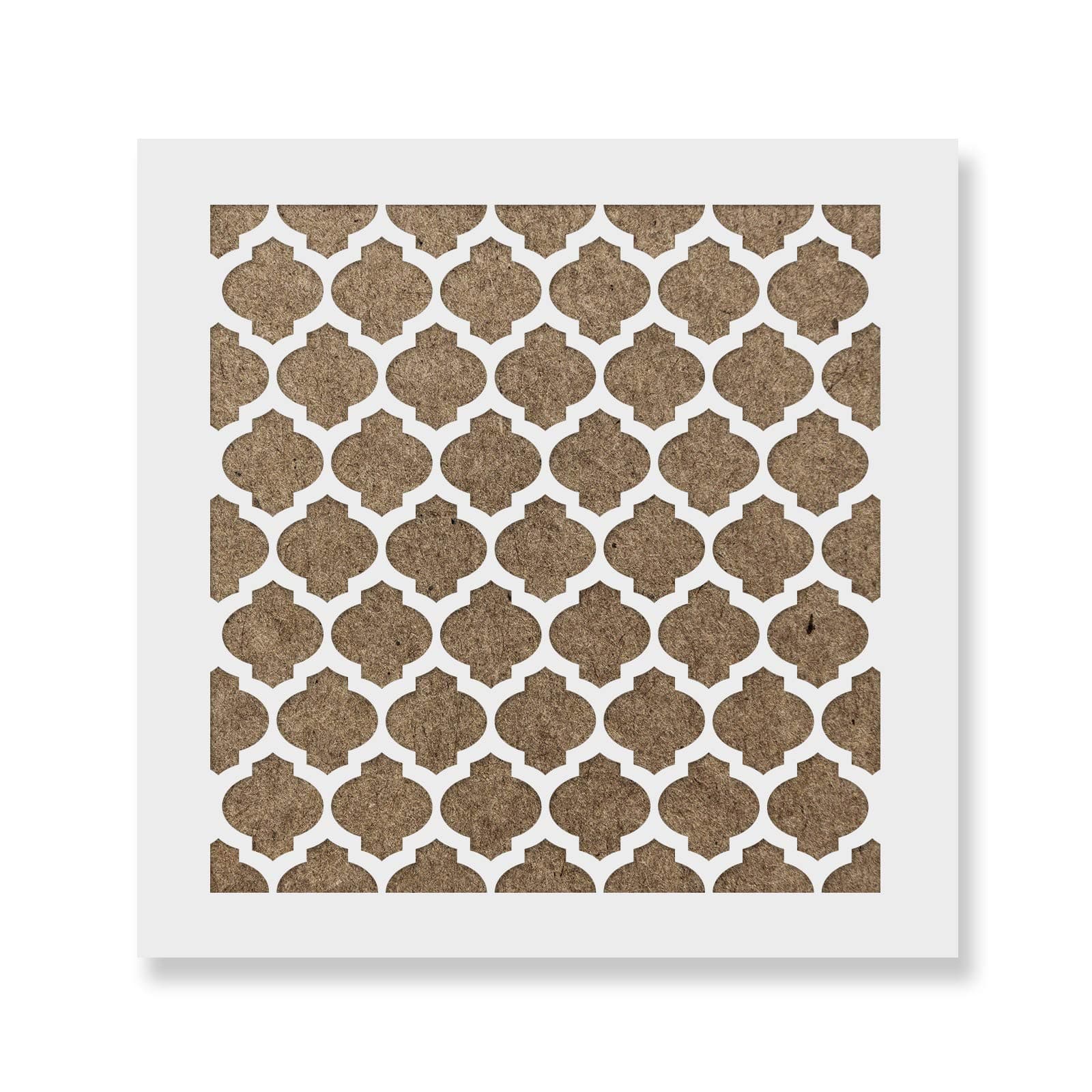 Moroccan Fill Cookie Stencil Template - Reusable & Durable Food Safe Stencils for Cookies and Baking