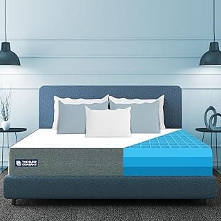 The Sleep Company Luxe Pro Mattress | SmartGRID + Natural Latex | Plush Medium-Soft Feel | Premium Latex for Luxury Sleep | Queen Size Bed Mattress 84x66x6