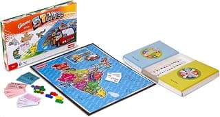 Funskool Games Game of States, Education and Fun Board Game, the Ultimate Geographical Game, Learn the Location of States and Its Capitals, Kids & Family, 2 - 4 Players, 6 & Above