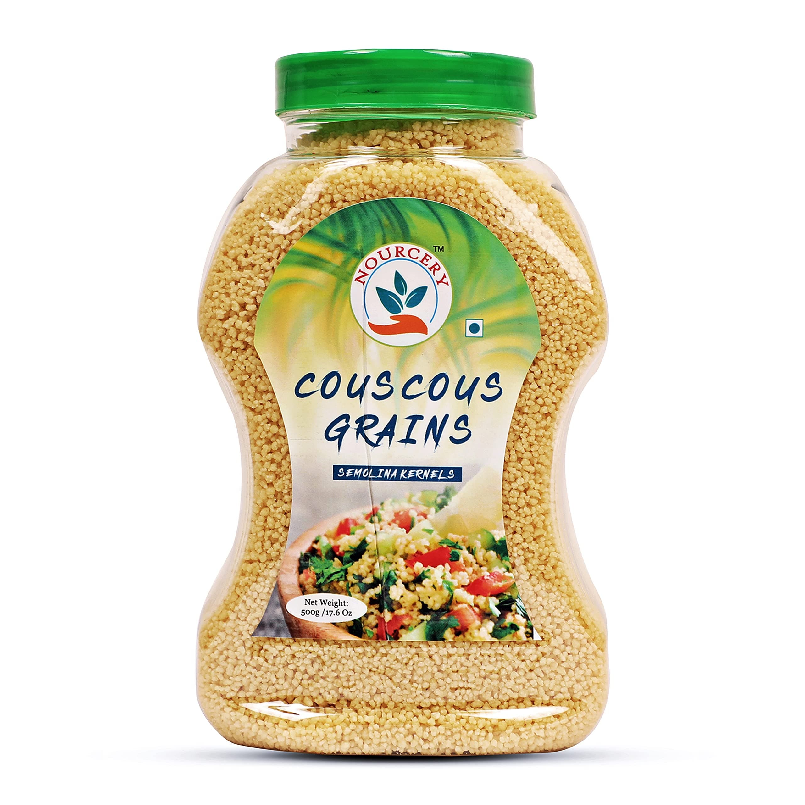 Nourcery Couscous Grains, 500gm (Semolina Kernels) 400g