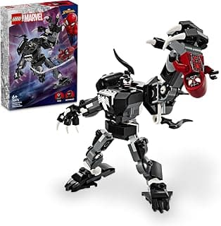 LEGO Marvel Venom Mech Armor vs. Miles Morales Buildable Toy 76276