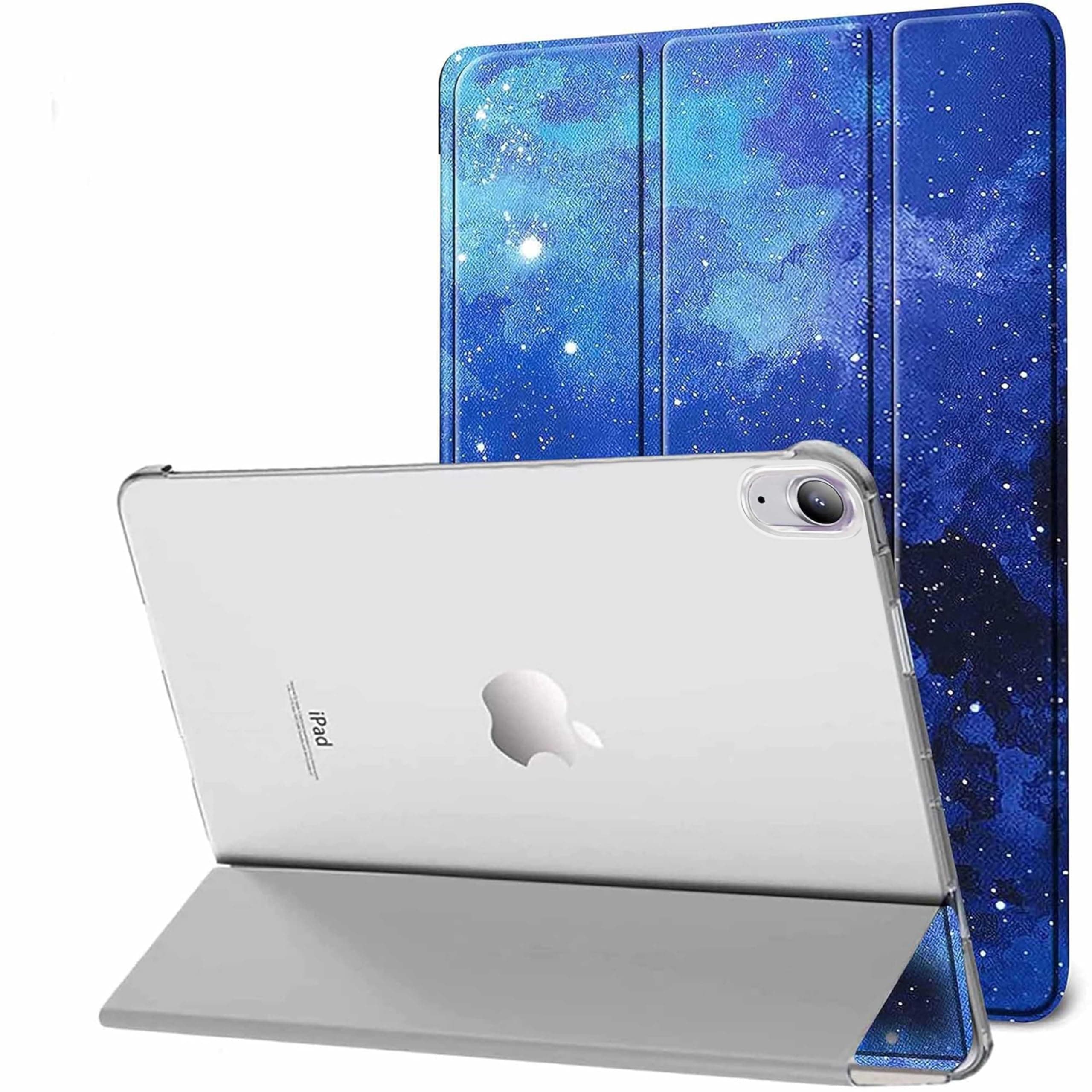 ProElite Case for iPad Air 11 Inch M4/M3/M2 2026/2025/2024, Air 5th Gen 2022/iPad Air 4th Gen 2020 10.9 Inch, Slim Hard PC Translucent Back Shell Smart Cover Fit iPad Air 11 & Air 10.9 Case, Stars