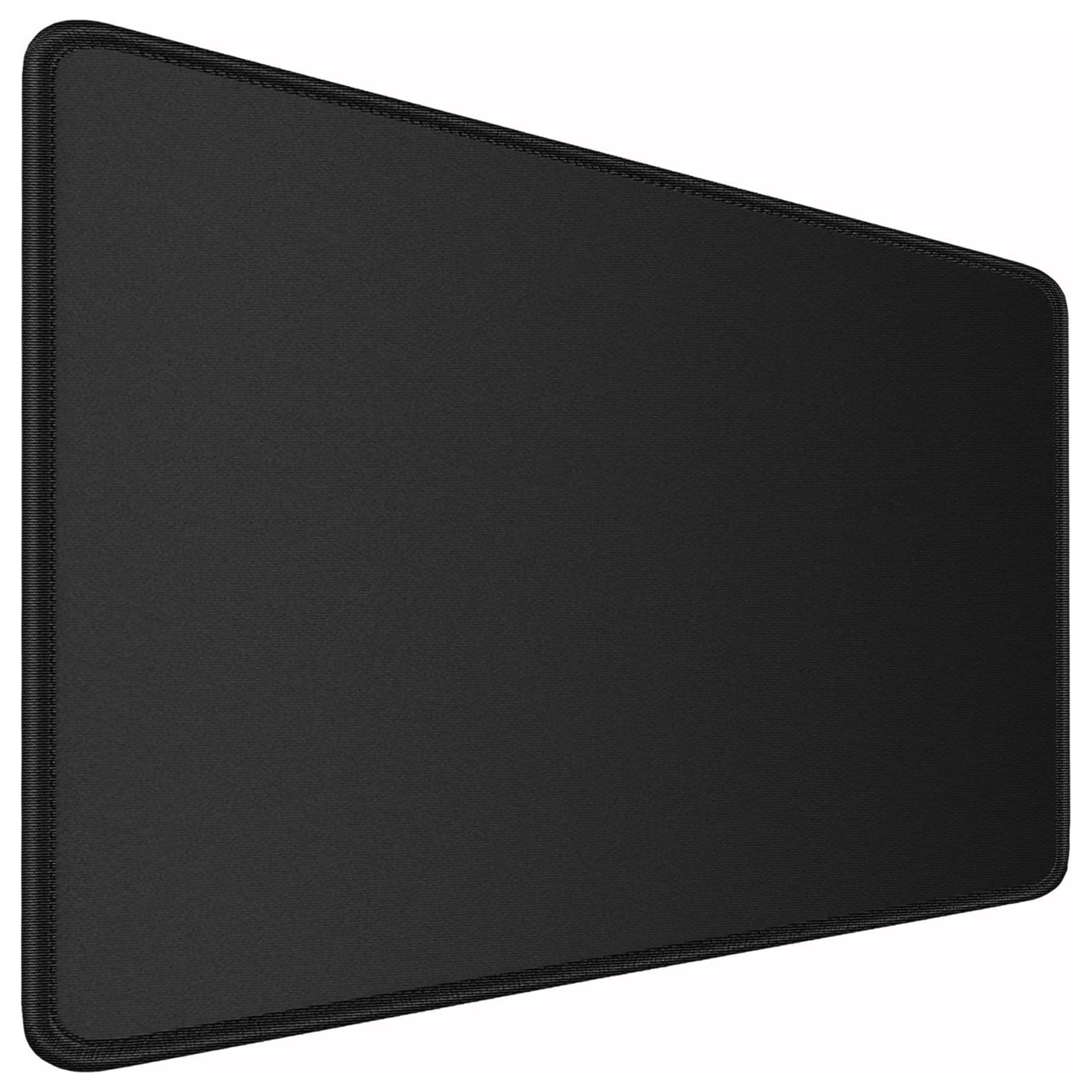 Storite 700x300x2mm Extended Gaming Mouse Pad - Non-Slip Rubber Base, Stitched Edges, Water-Resistant Surface - Black