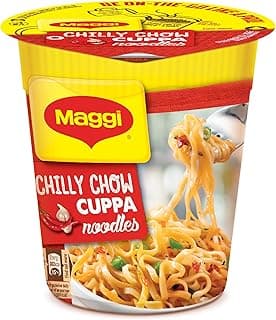 Nestle Maggi Cuppa Noodles, Chilli Chow - 70g Cup