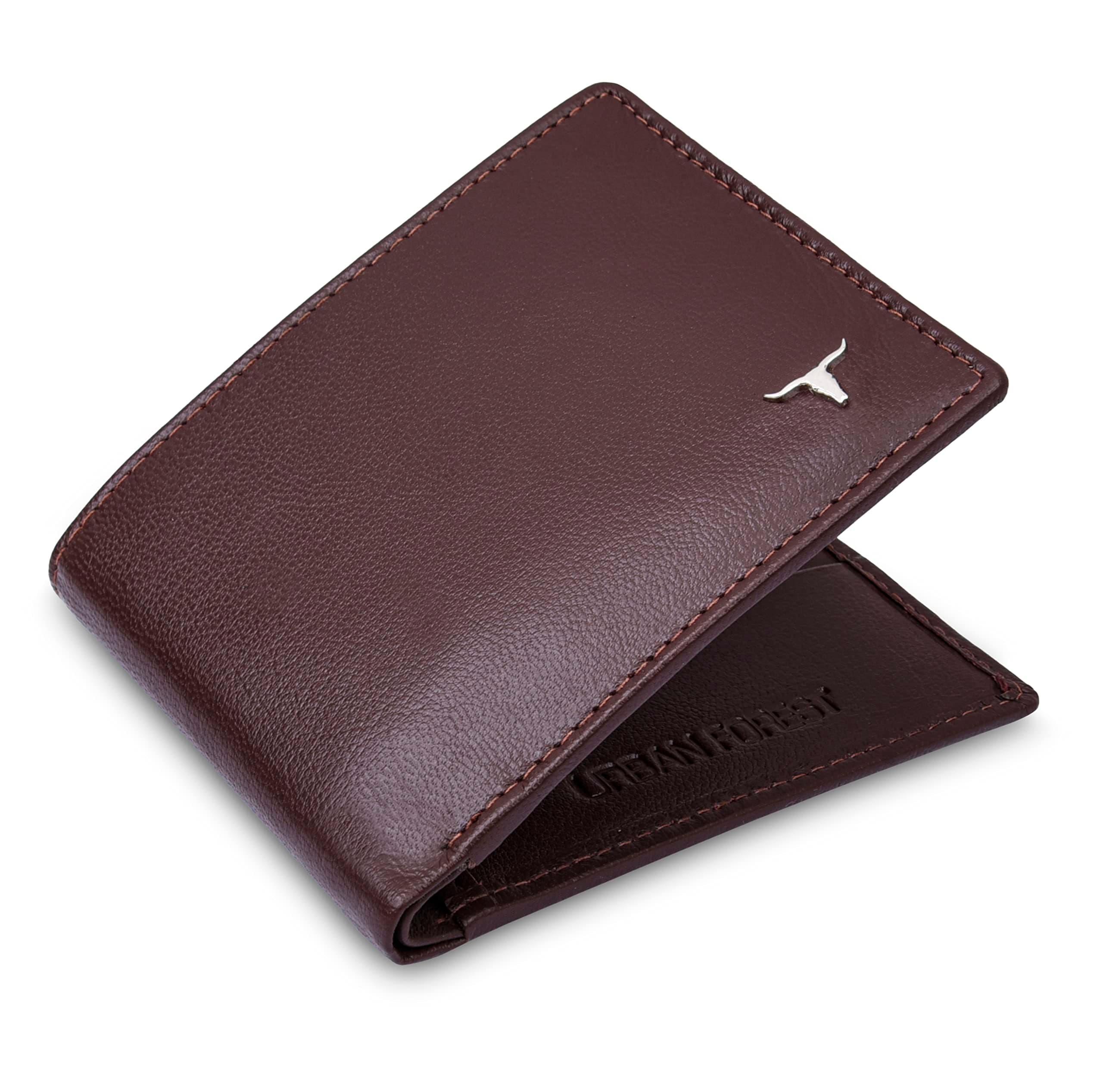 URBAN FOREST George Brown Leather Wallet for Men