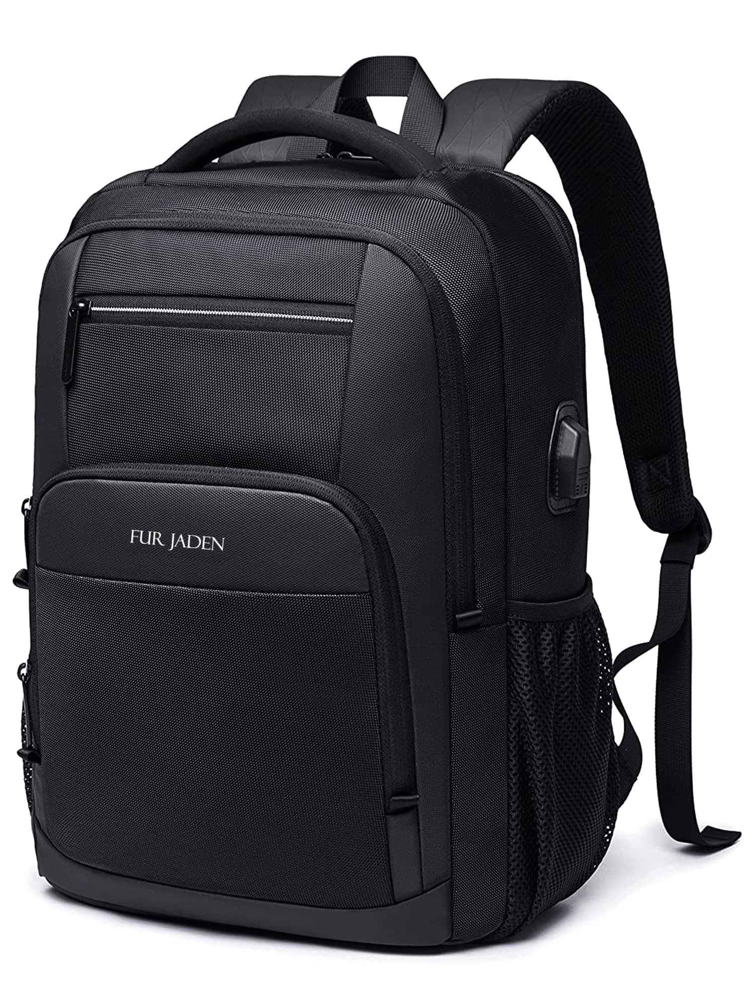 FUR JADEN 15.6 Inch Smart Laptop Backpack Bag With USB Charging Port, Anti Theft Pocket and Accessories Organiser for Men Women Boys Girls