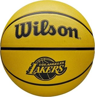 Wilson BASKETBALLS NBA Team Tribute Solid BSKT LA Lakers 7