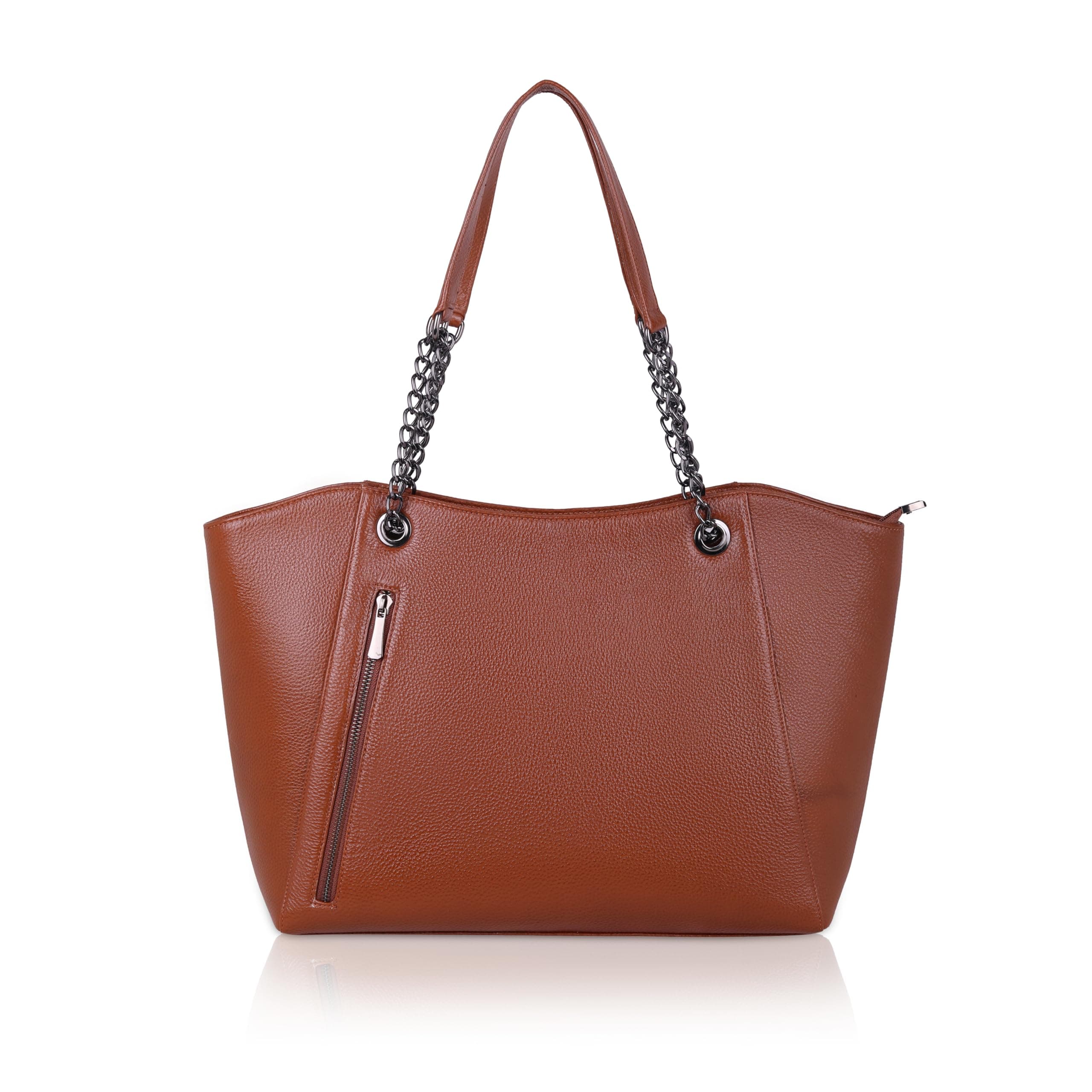 DORPER MONEYHILL Genuine Leather Durable Tote Bag Laptop Handbag Top Handle for Women Office Use