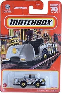 Matchbox MBX Mini Cargo Truck, Silver 54/100