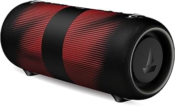 boAt Stone 1200 Pro, 60W Boat Signature Sound, 76.2mm Drivers, TWS,7.5H Battery, Built-in Mic, Carry Strap,IPX6, Bluetooth Speaker, Wireless Speaker, Portable Speaker (Twilight Black)