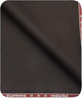 Raymond Raymond Men's Unstitched Suit (Brown, 1.25m)