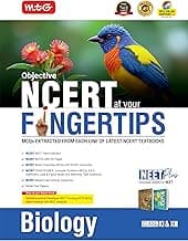 MTG Objective NCERT at your FINGERTIPS Biology For 2025-2026 Exam - NCERT NEET Trend Indicator, HOTS MCQs, Rank Predictor & Notes with HD Pages | NEET Books (Based on NCERT Latest Pattern)