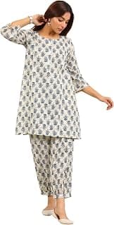 Libas Printed Cotton Co-ord Set