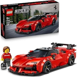 LEGO Speed Champions Ferrari SF90 XX Stradale Sports Car - Model Car and Building Set - 77254