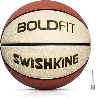 Boldfit Basketball Size 7 Professional for Indoor-Outdoor Training Size 7 for Players Basketball with Free Air Needle Best Match for Kids